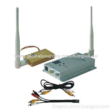 8-ch 1.2GHz Wireless Transmitter with 1500mW, Video and Audio Synchronization